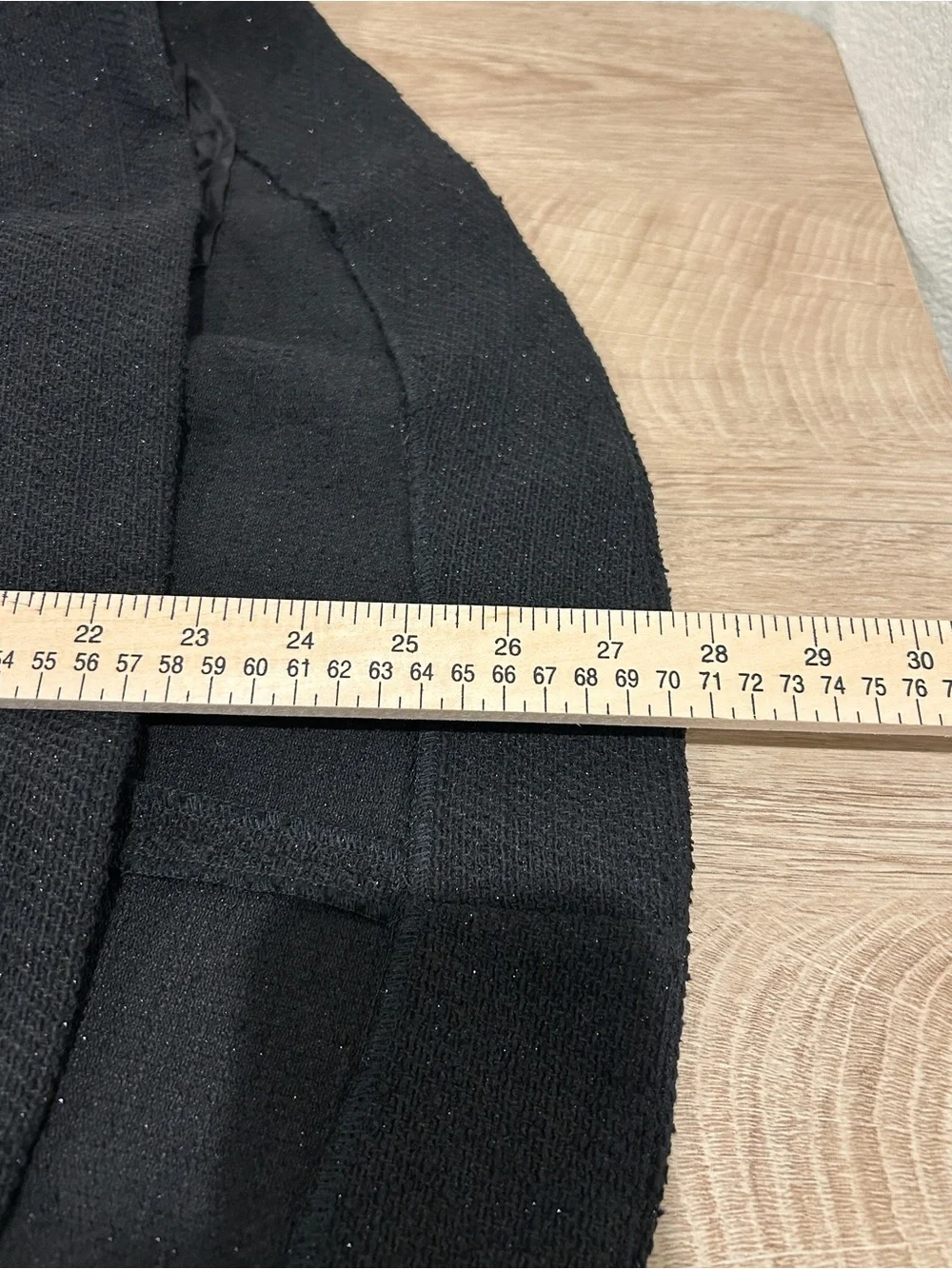 NWT Balmain Kids black cotton blend dress with buttons, Size 6, $650 Retail